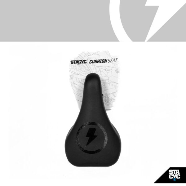 SADDLE - STACYC BOLT - BLACK